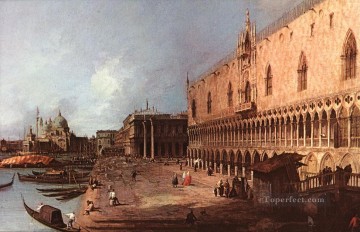 Canaletto Painting - Palacio Ducal Canaletto